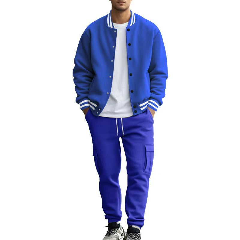 Chic and Stil men's sweater and jogger pants set, comfortable and stylish.