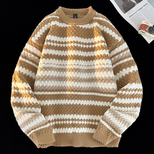 Ladies structured knit pullover Amarae