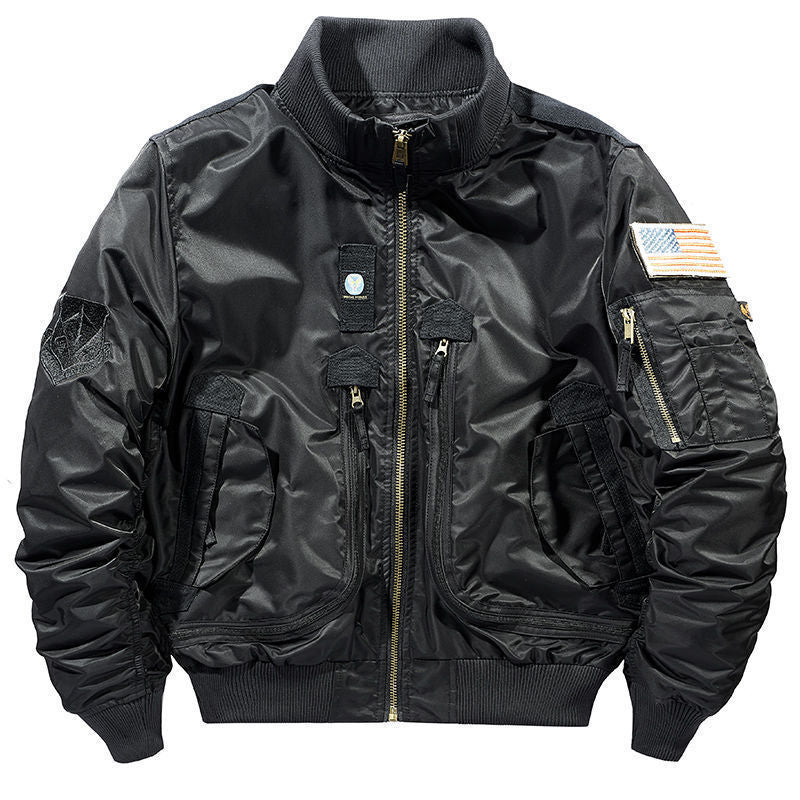 Stylish bomber jacket for men with versatile pockets Lune London