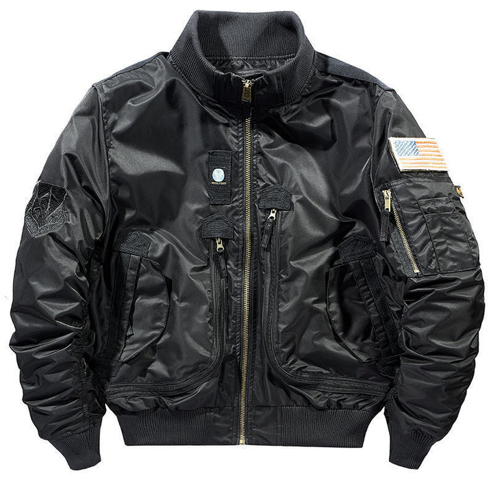 Stylish bomber jacket for men with versatile pockets Lune London