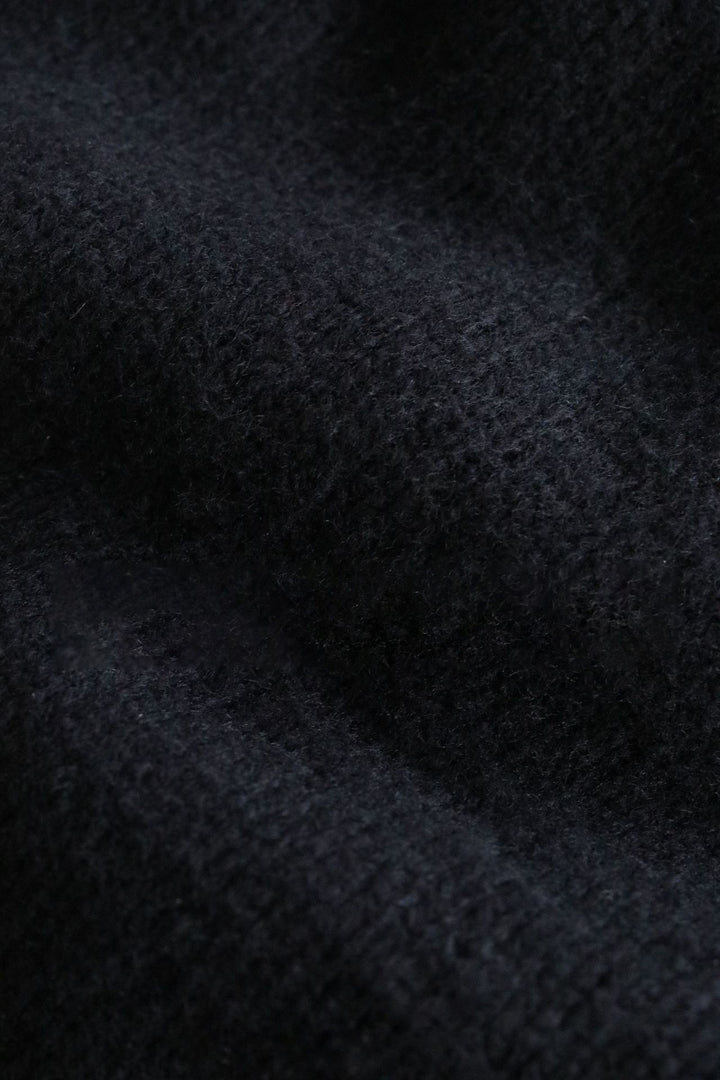 Pull en tricot à manches longues pour femmes avec col montant Chic & Stil
