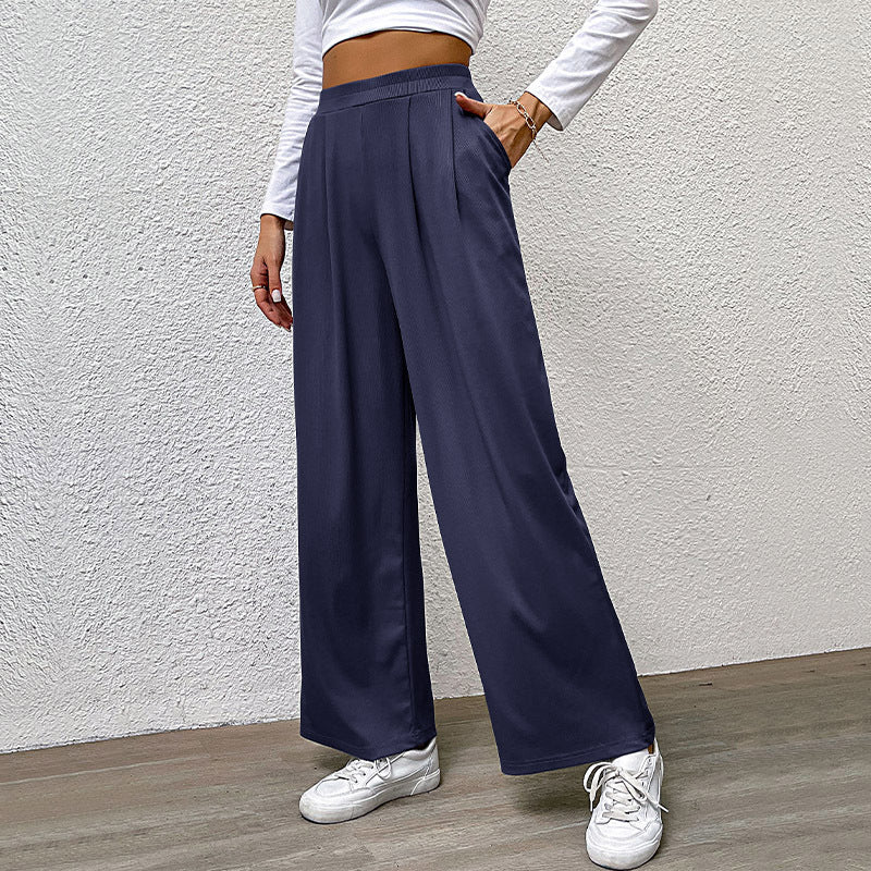 Women Pleated Wide Pants Lune London