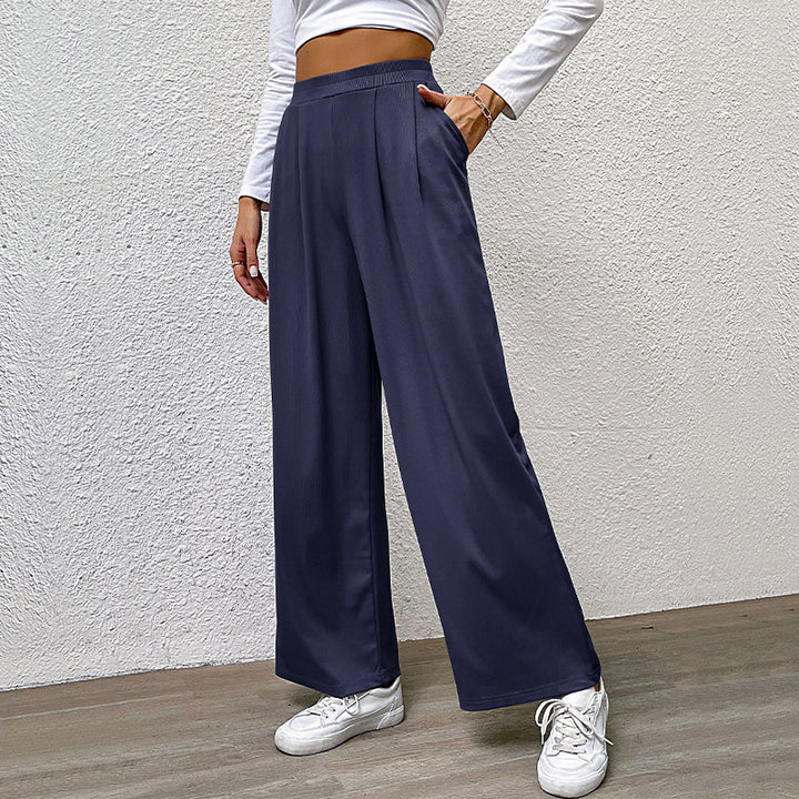 Women Pleated Wide Pants Lune London