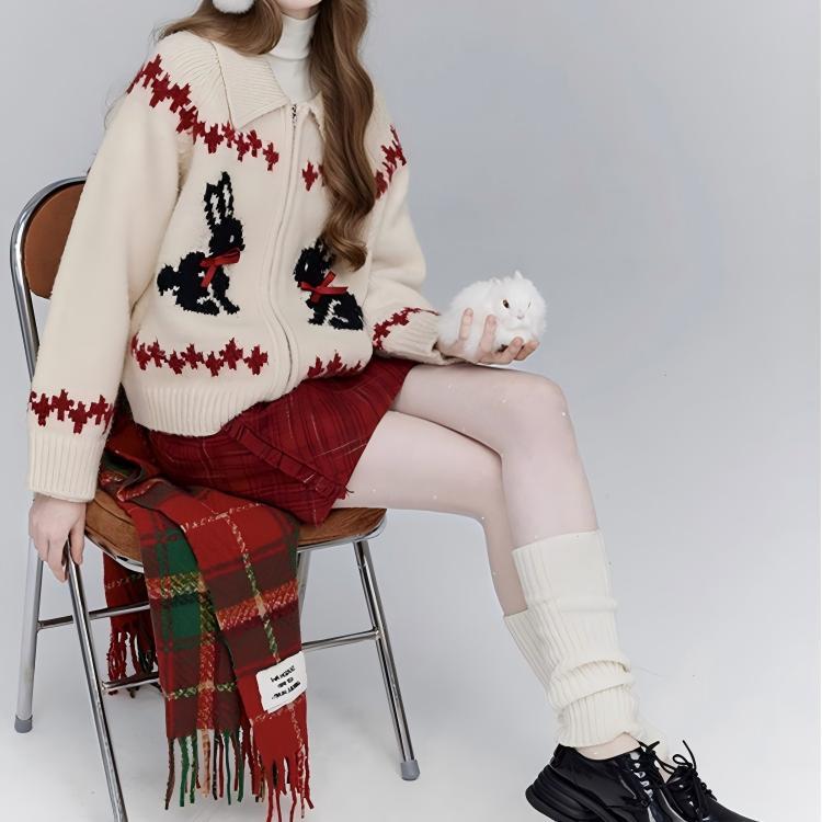 Cardigan pour femme avec design unique et accents de couleur Chic & Stil