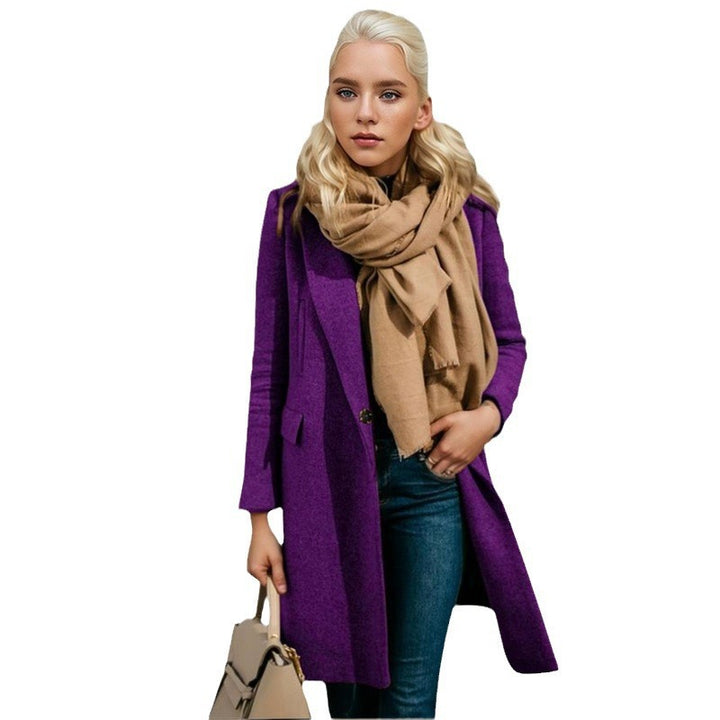 Ladies elegant trench coat with double-breasted and high-quality material Lune London
