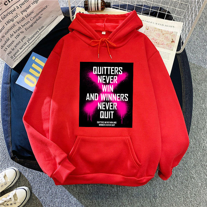 Women's hoodie with inspiring motif Chic & Stil