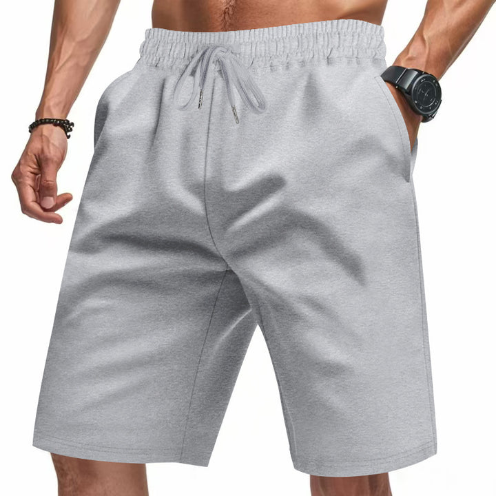 Breathable gym pants for men with elastic waistband and side pockets Lune London