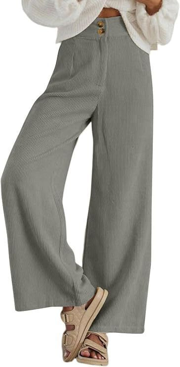 Wide corduroy pants for women Lune London