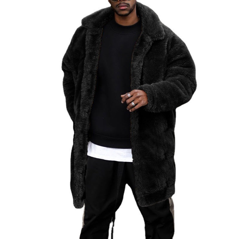 Men's Fashionable Teddy Jacket with Zippable Pockets and High Thermal Insulation Lune London