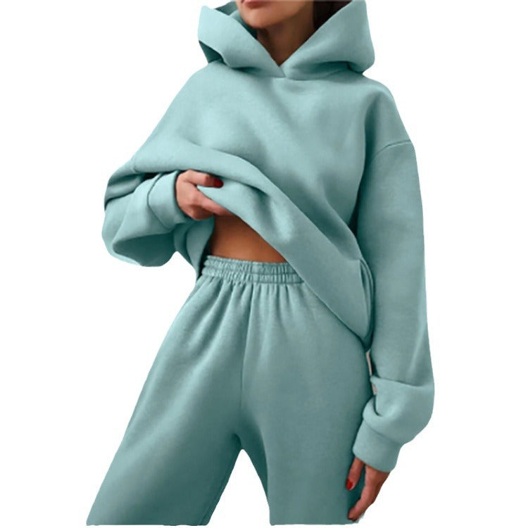Chic and Stylish comfortable hoodie and jogging pants set for ladies