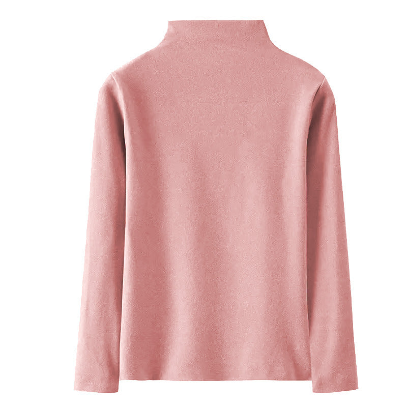 Women's long-sleeve top with high collar Chic & Stil
