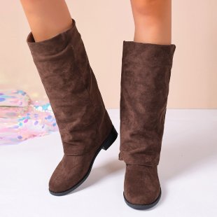 Lune London Soft Winter Boots for Women in Suede