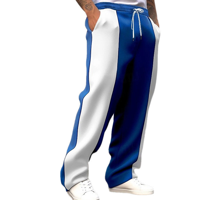 Men's sporty training pants with contrasting details Lune London
