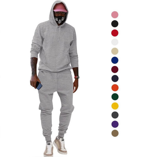 Sporty hoodie for men in Amarae quality fabric