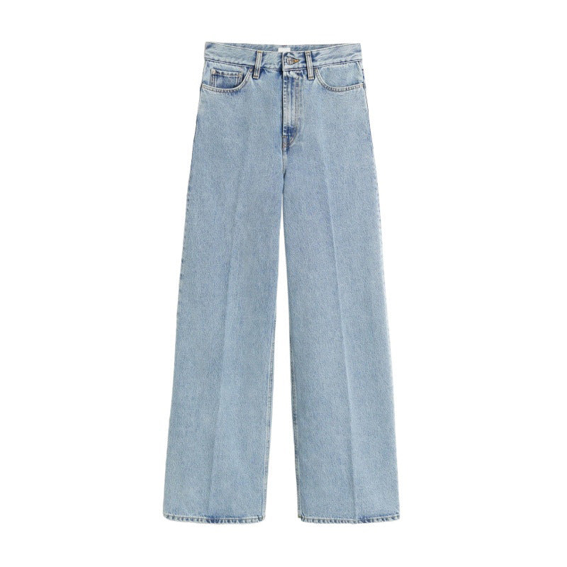 High-waisted jeans for women, loose fit Lune London