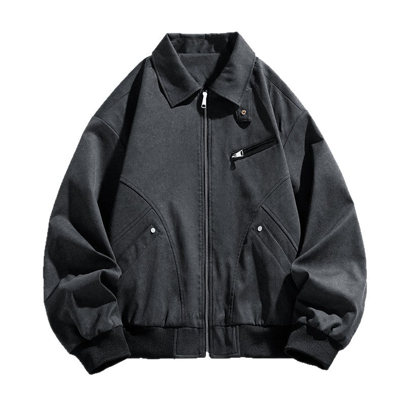 Casual bomber jacket for men with refined cut Lune London