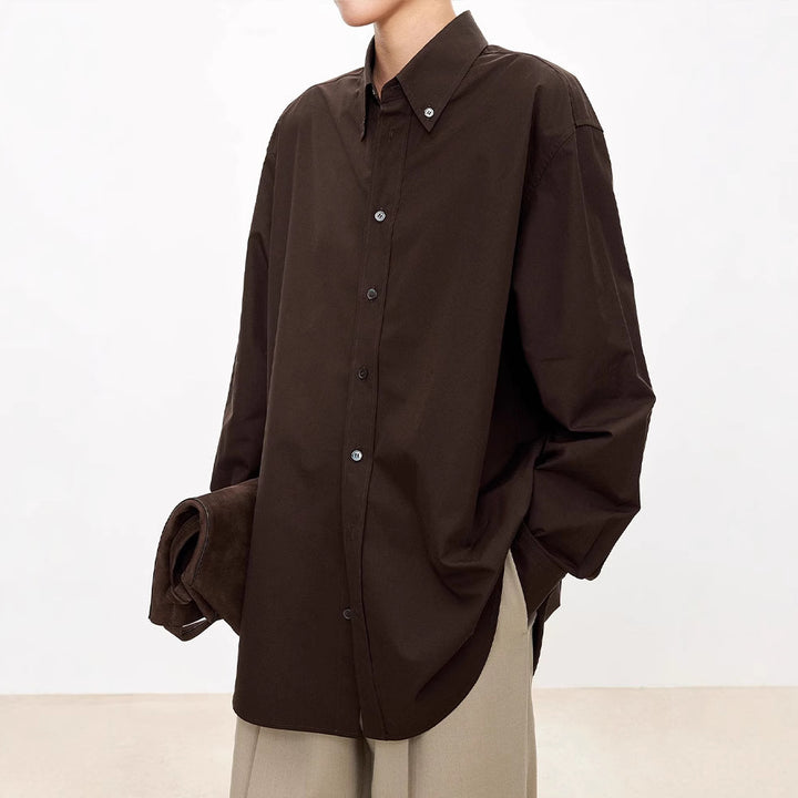 Blouse surdimensionnée élégante pour femmes avec détails de boutons classiques Chic & Stil