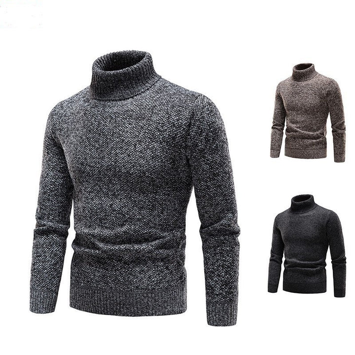 High quality wool turtleneck sweater for men Lune London