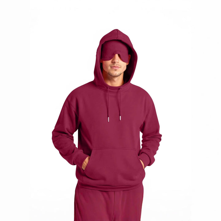 Men's hoodie with kangaroo pocket and adjustable drawstring Amarae