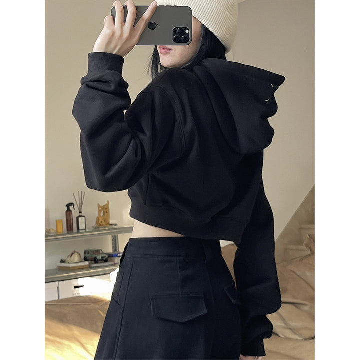 Ladies extra-wide high-waisted palazzo pants in baggy style with wide leg and deep crotch Amarae