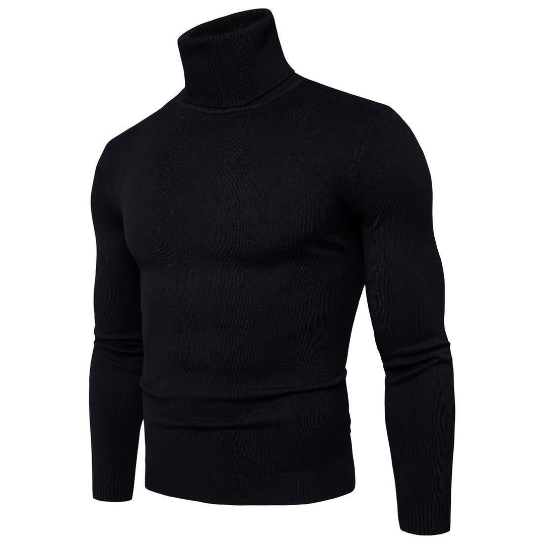 Men's Roll Neck Sweater Made Of Soft Merino Wool Lune London