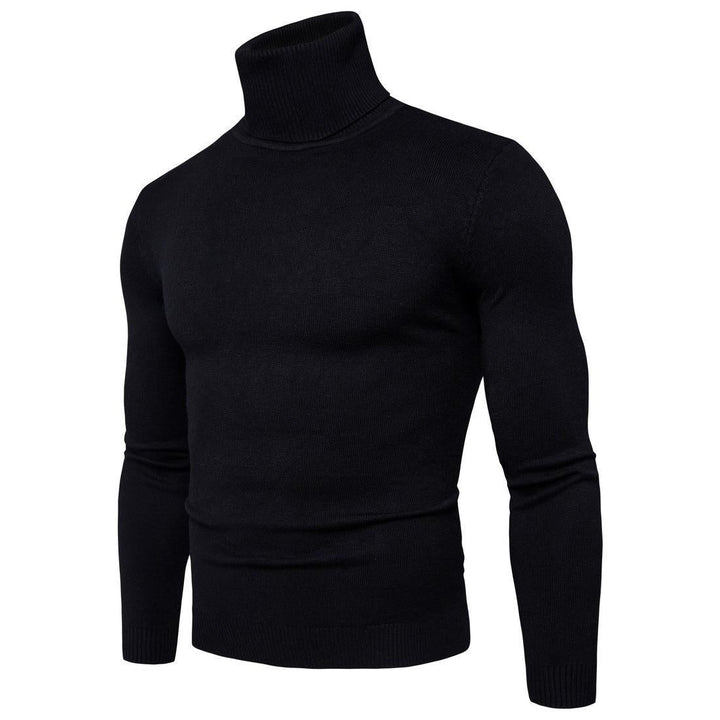 Men's Roll Neck Sweater Made Of Soft Merino Wool Lune London
