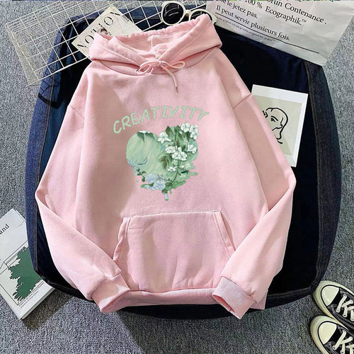 Women's hoodie with creative heart motif Chic & Stil