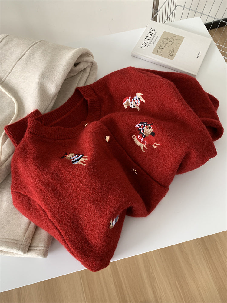 Cardigan pour femmes avec un design d broderie coloré et une coupe élégante Chic & Stil