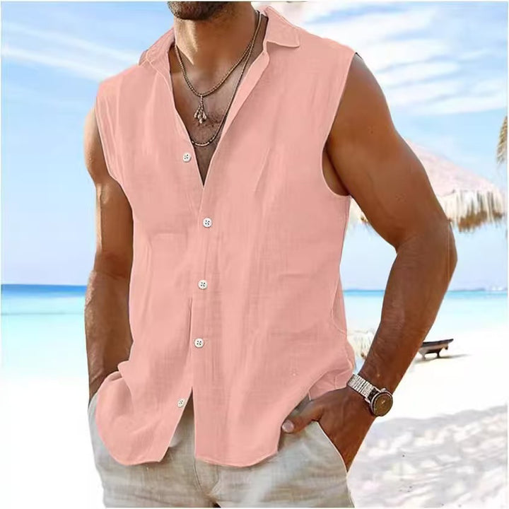 Men leisure summer vest shirt Amarae