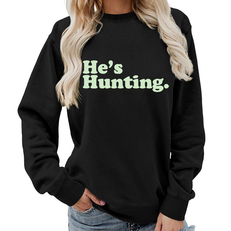 Sweat-shirt pour femmes avec lettrage moderne et coupe décontractée Chic & Stil