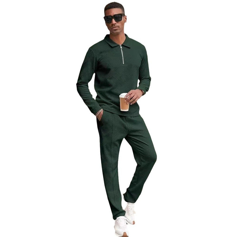 Casual sweat set for men with textured upper material Lune London