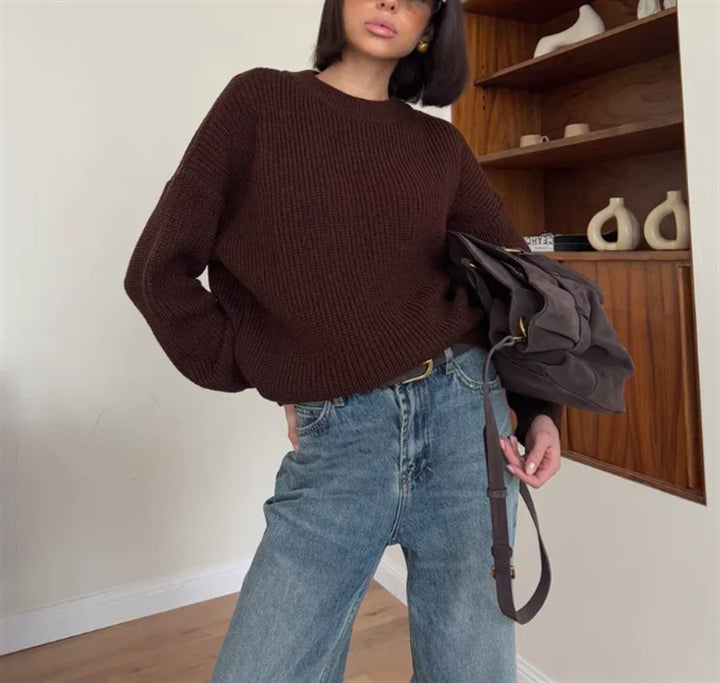 Lune London Casual Knit Sweater for Women