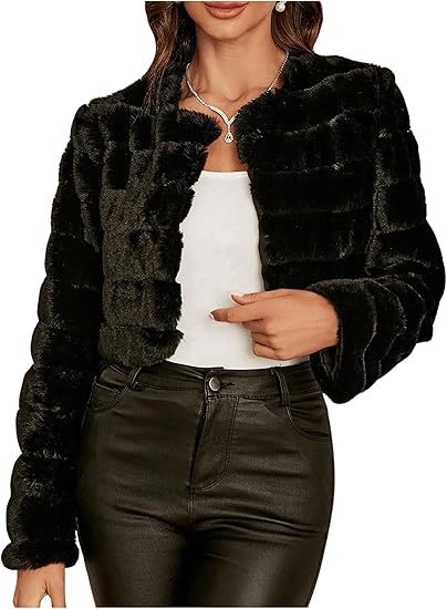 Fleece jacket with leopard print model for ladies Amarae