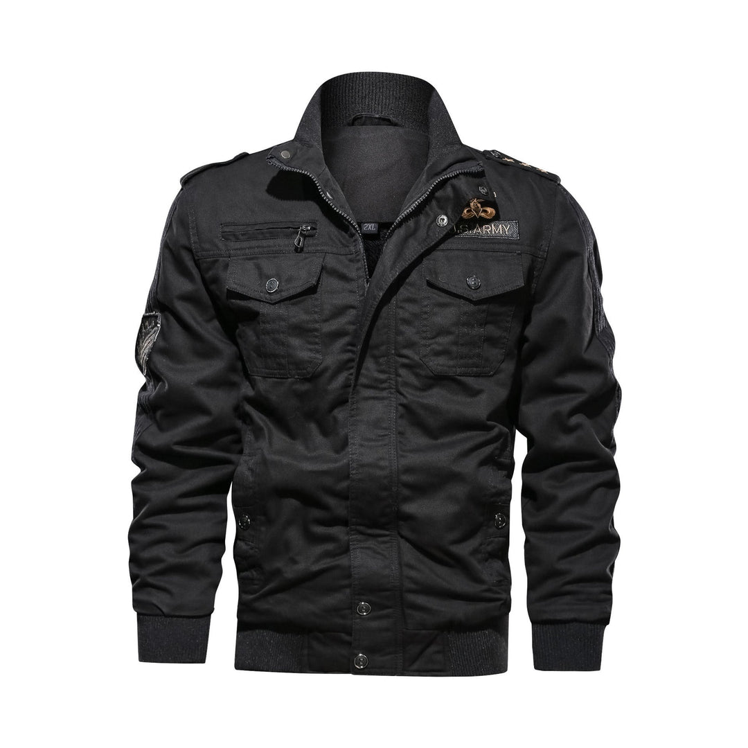 Men's Winter Jacket with Functional Pockets and Warm Lining Amarae