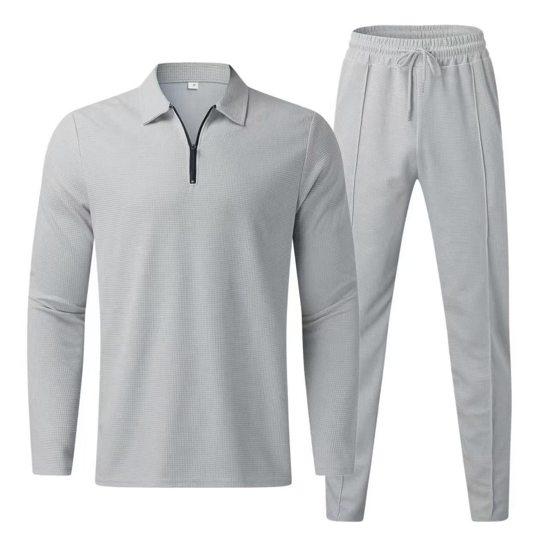 Amarae Men's Sports Training Set with Zipper