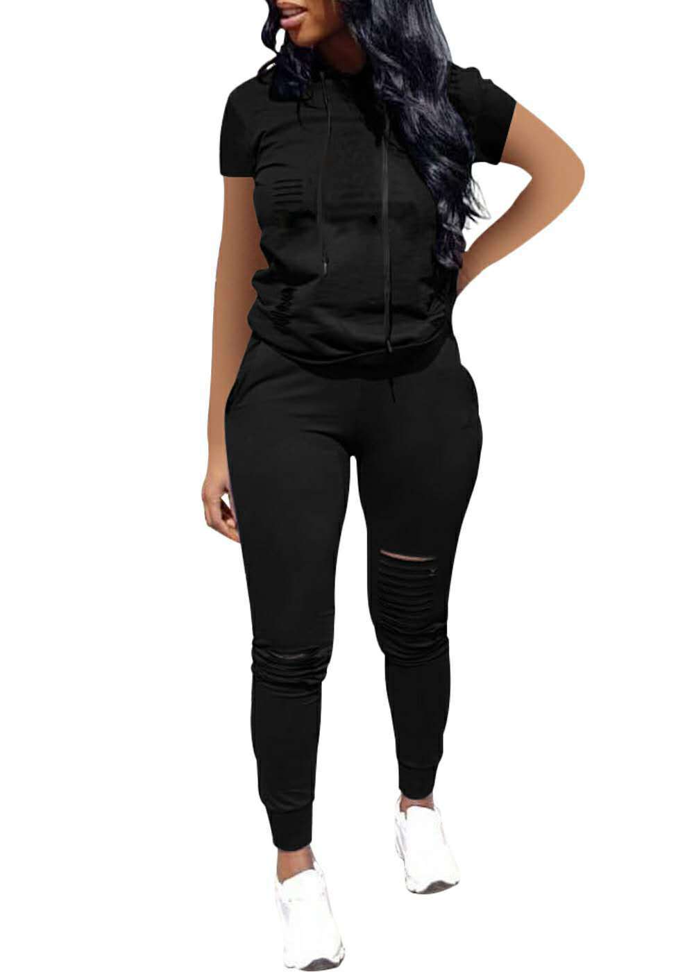 Women's jogging set with stylish zipper details and a sporty cut Lune London