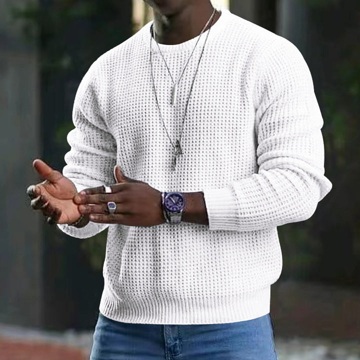 Men's chic knit sweater