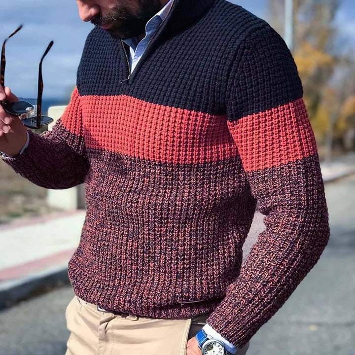 Chic Und Stil | Comfortable Knitted Sweater for Men
