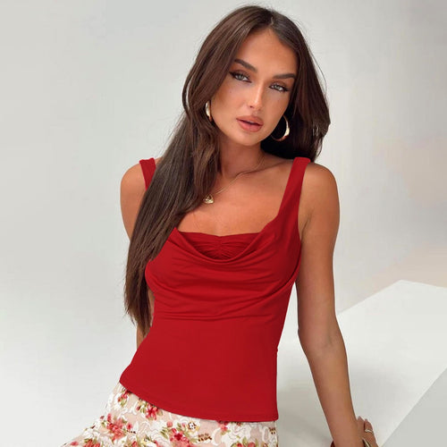 Women's Draped Fitness Top Amarae