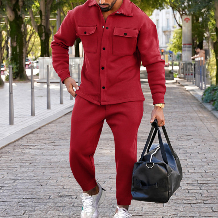Men's casual leisure set with practical pockets and stylish design Amarae
