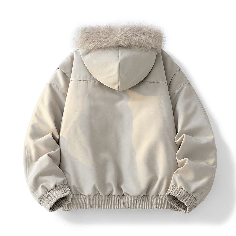 Lune London | Women's Camouflage Winter Jacket with Cozy Faux Fur Lining