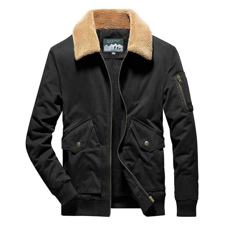 Stylish bomber jacket for men with lined collar Amarae
