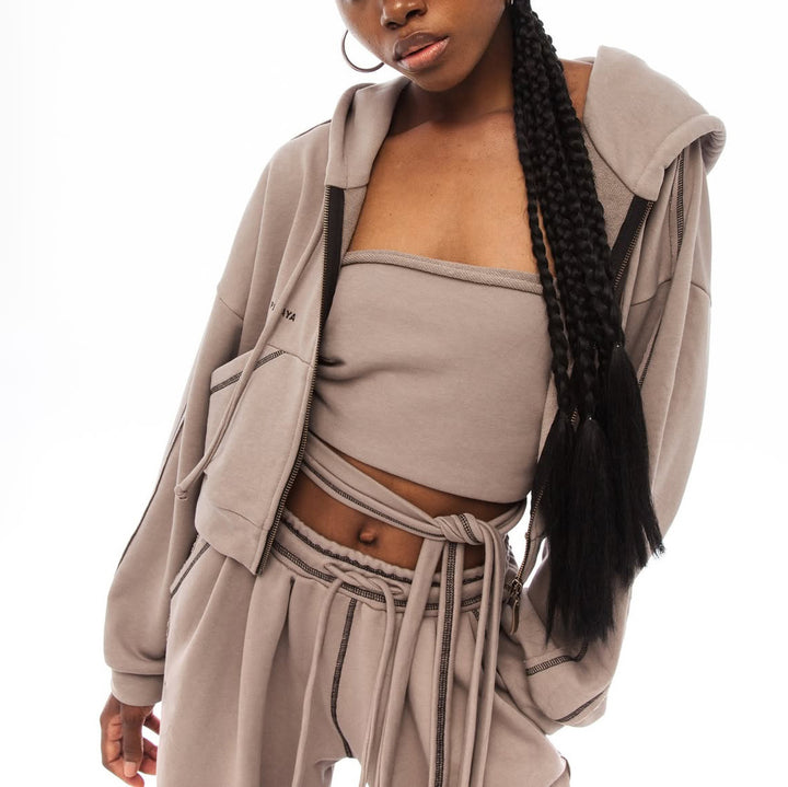 Lune London oversized sporty hoodie set for women