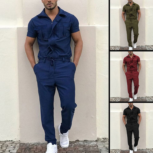 Ladies' jumpsuit with practical pockets and elastic waistband Amarae