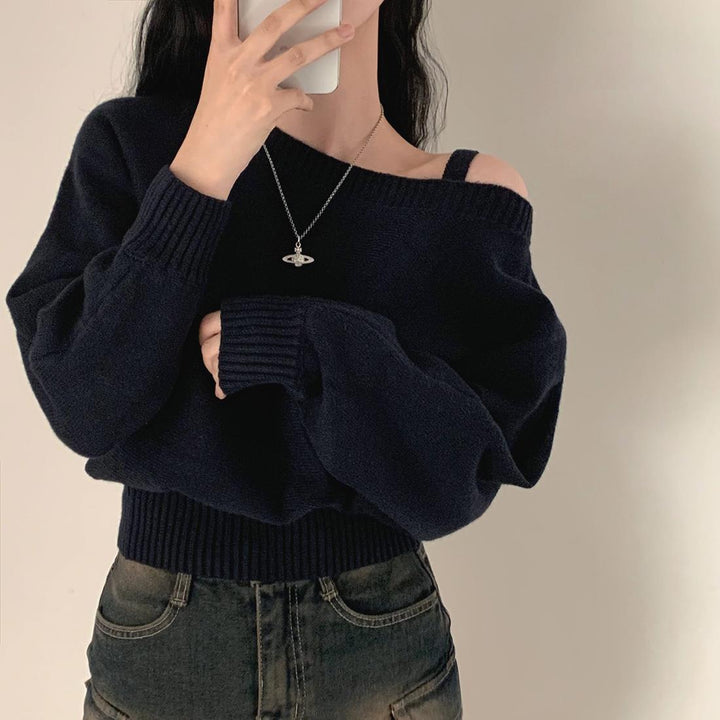 Pull en maille surdimensionné pour femmes Chic & Stil
