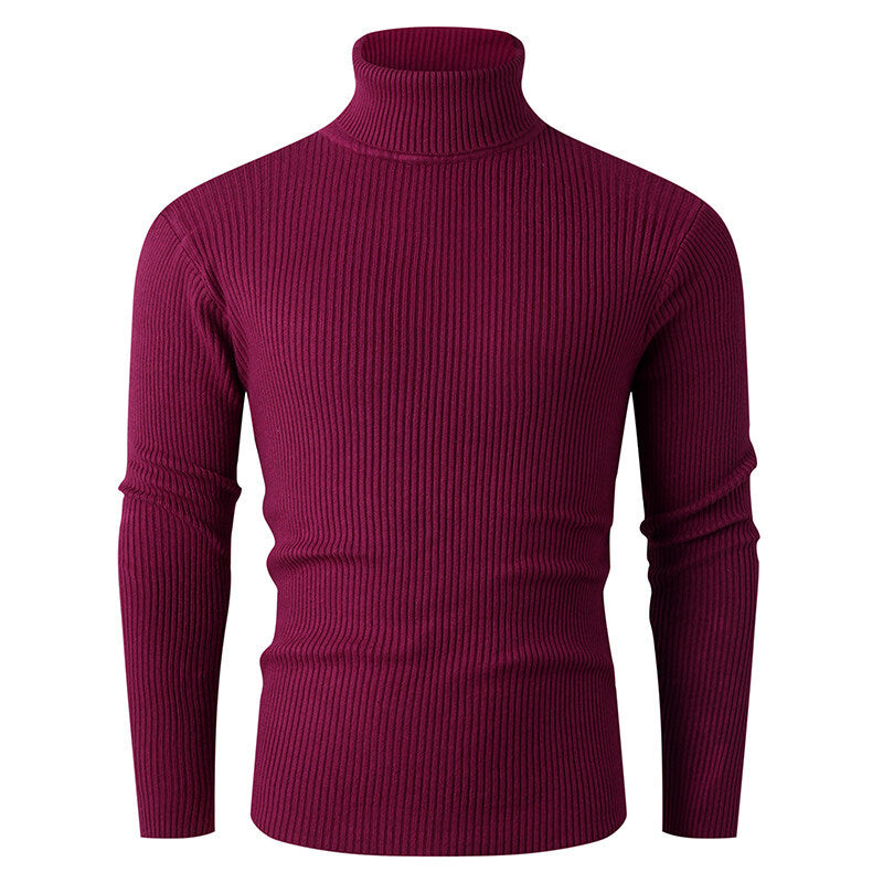 Men's ribbed turtleneck sweater Lune London