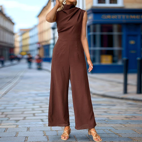 Ladies Asymmetric Elegant Chic Jumpsuit