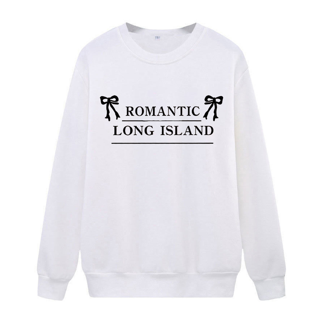 Women casual sweatshirt with romantic lettering Chic & Stil