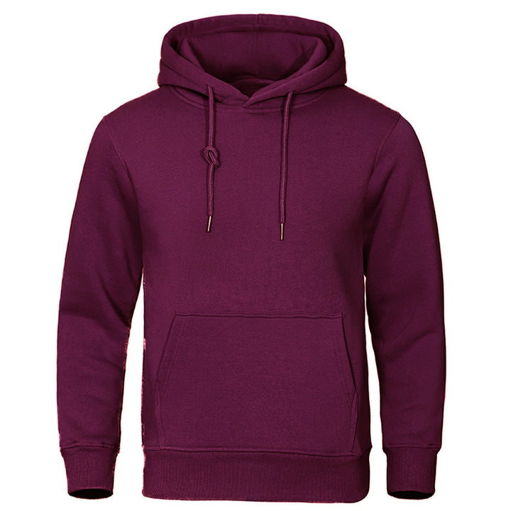Men's hooded sweatshirt with soft inner lining and stylish details Amarae