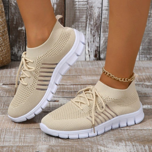 Women's sports shoes with breathable knit upper Amarae